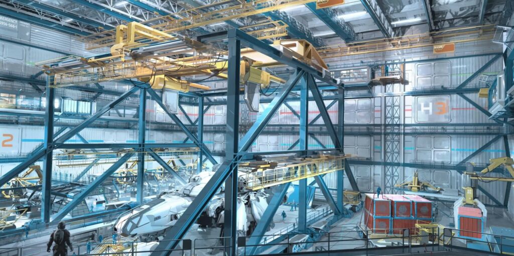 Grafika koncepcyjna Starfielda pokazuje wnętrza, aktor nazywa RPG „niesamowitym” Grafika koncepcyjna Starfielda pokazuje wnętrza, aktor nazywa RPG „niesamowitym”