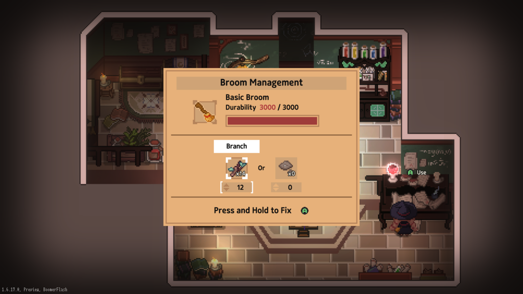 Mała czarownica w lesie: jak używać i naprawiać miotłę |  Szybszy przewodnik turystyczny