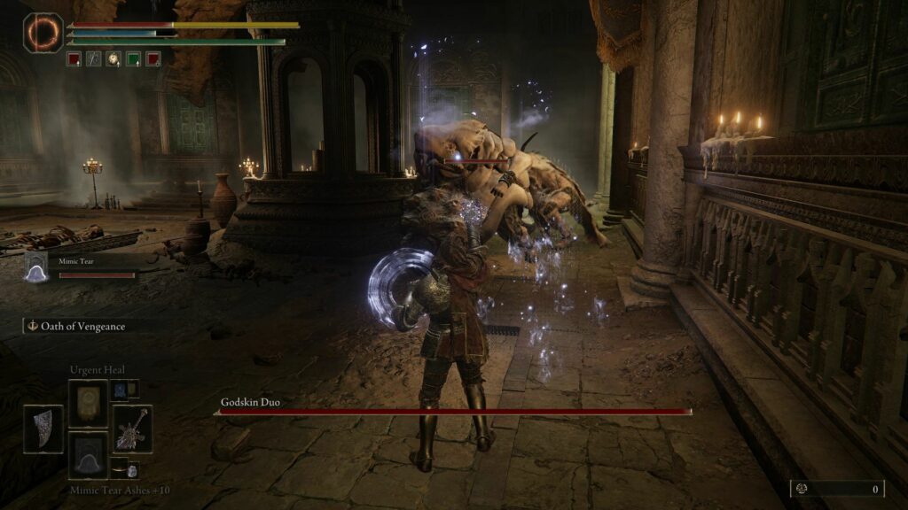 Elden Ring: Jak łatwo pokonać Godskin Duo |  Pomijanie najbardziej irytującego szefa