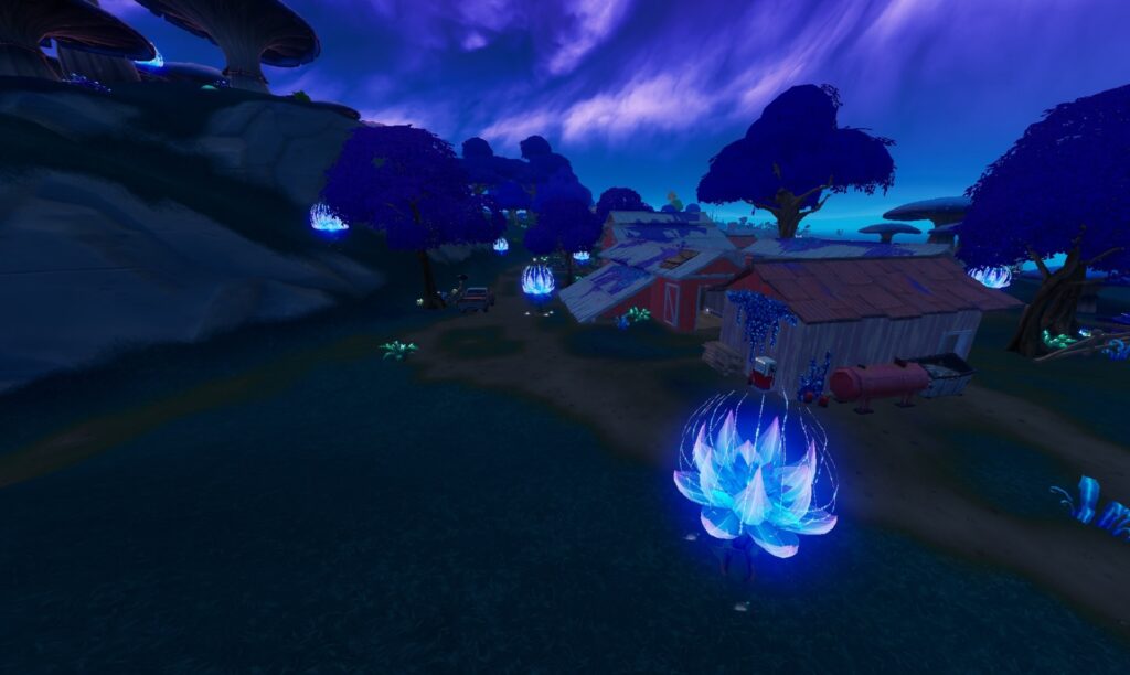 Fortnite: Jak zasadzić ziarno rzeczywistości w sadzonkach słonecznika lub na farmie grzybów | Przewodnik po wyzwaniach Fortnite Plant Reality Sapling Location Sunflower