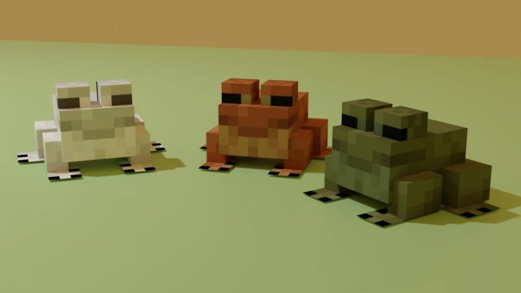 Jak hodować żaby w Minecrafcie Minecraft-Frogs