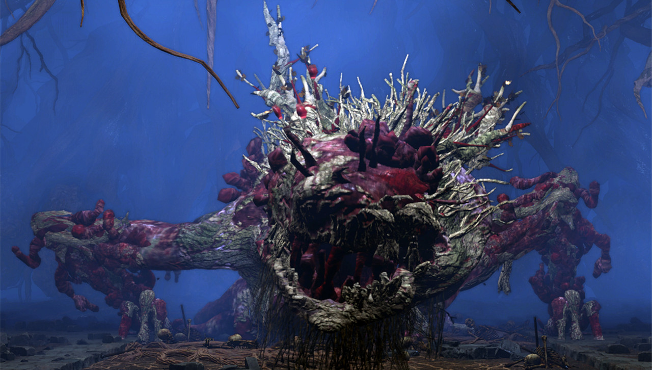 Elden-Pierścień-Owrzodzony-Drzewo-Duch