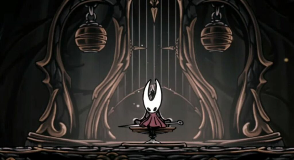 Team Cherry Finely dostarcza aktualne informacje na temat Hollow Knight: Silksong hornet standing still in hollow knight: silksong