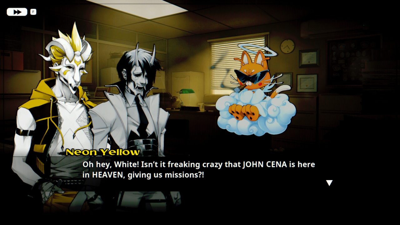 Obsada głosowa Neon White: Kto gra w neony? Neon-biały-głos-obsada-1280x720