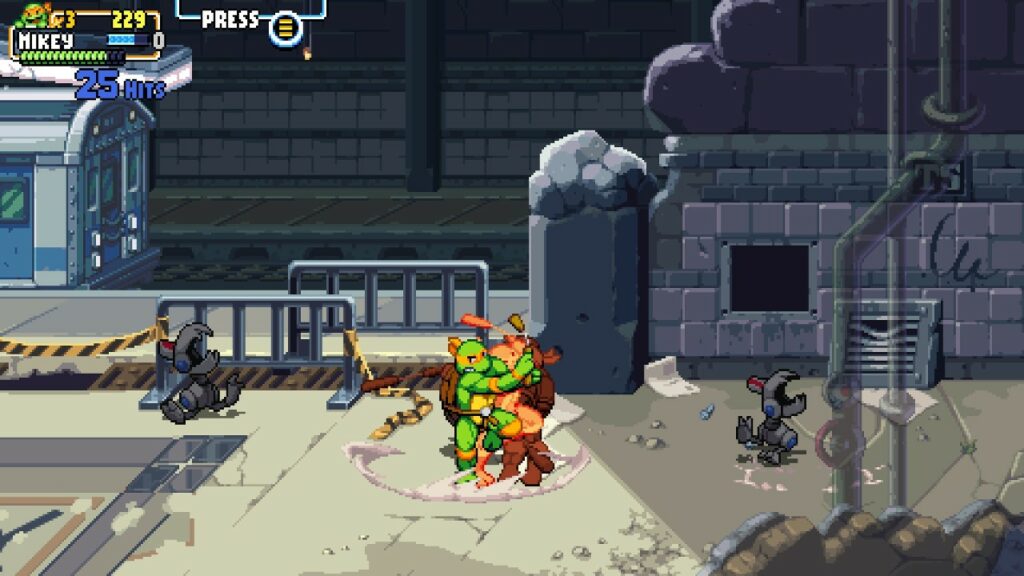 Teenage Mutant Ninja Turtles: Shredders Revenge – czym są bonusy do pizzy TMNT-Shredders-Revenge-Gameplay