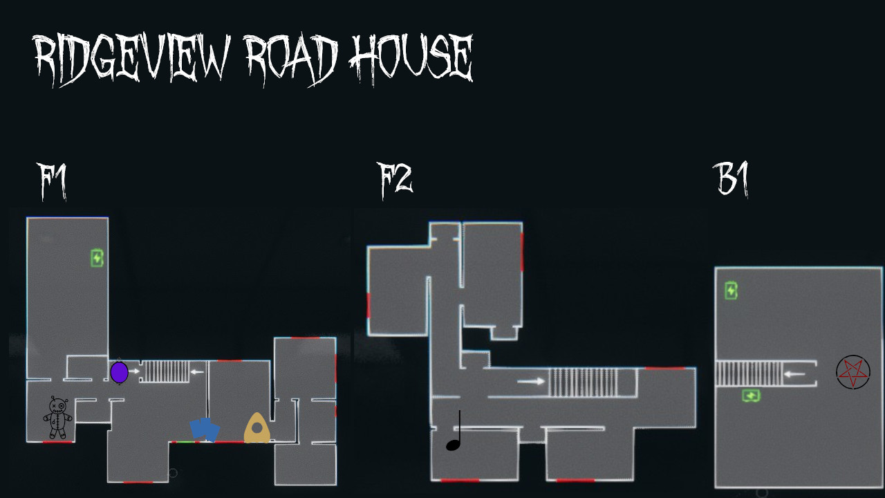 Phasmophobia-Ridgeview-Road-house-Mapa