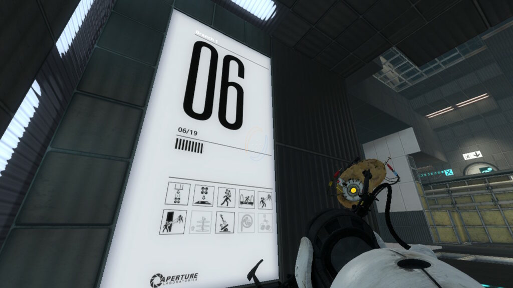Portal 2: Rozdział 8 – Komora testowa 06 Rozwiązanie