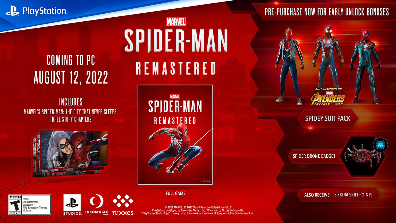 Spider-Man-Remastered-for-PC-Pre-Order-Bonus