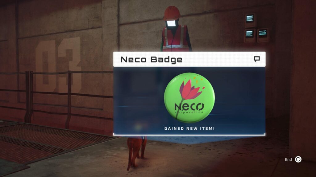 Zabłąkany: jak znaleźć odznakę Neco |  Przewodnik po trofeach