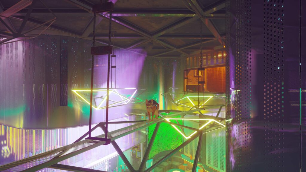 Stray: Rozwiązanie zagadki światła w klubie nocnym | Rozdział 10: Śródmieście Stray: Rozwiązanie zagadki światła w klubie nocnym | Rozdział 10: Śródmieście