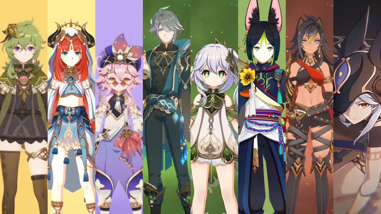 Genshin Impact Sumeru Leaks: Poznaj wszystkie postacie Sumeru Sumeru-znaki-genshin