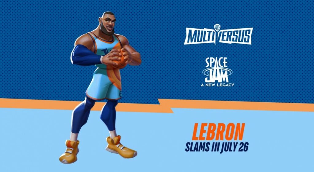 Lebron James joins the roster of multiversus