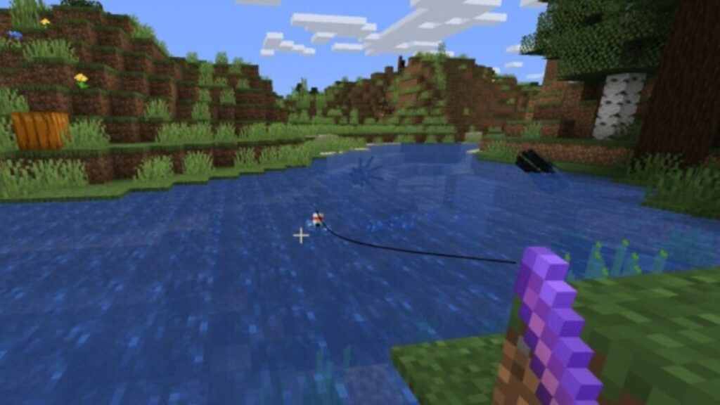 Najlepsze zaklęcia wędkarskie Minecraft i ich działanie Minecraft-Fishing-Rod-Enchantments
