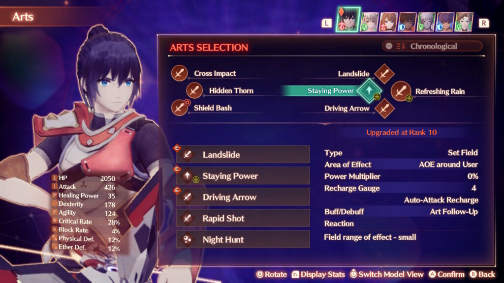 Xenoblade Chronicles 3: Objaśnienie działań następczych |  Utrzymanie mocy