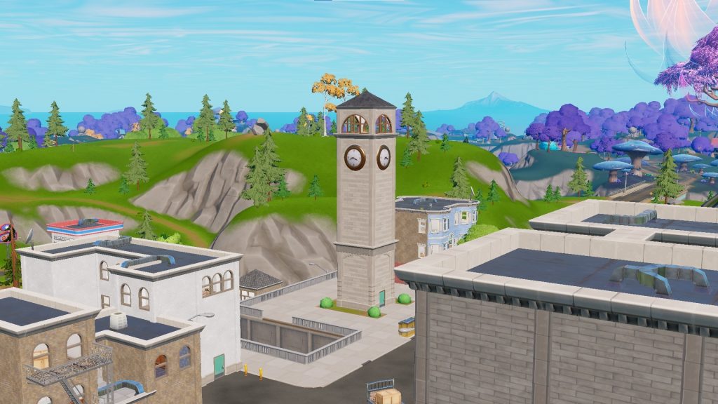 Zmiany na mapie Fortnite Wykrzywione Wieże