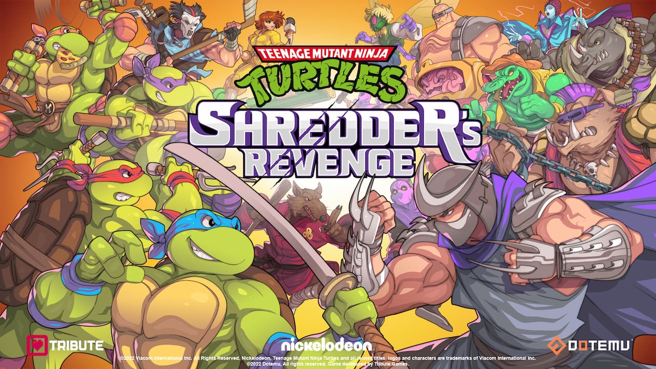10 najlepszych gier na podzielonym ekranie w ramach Game Pass TMNT-Shredders-Revenge-Recenzja