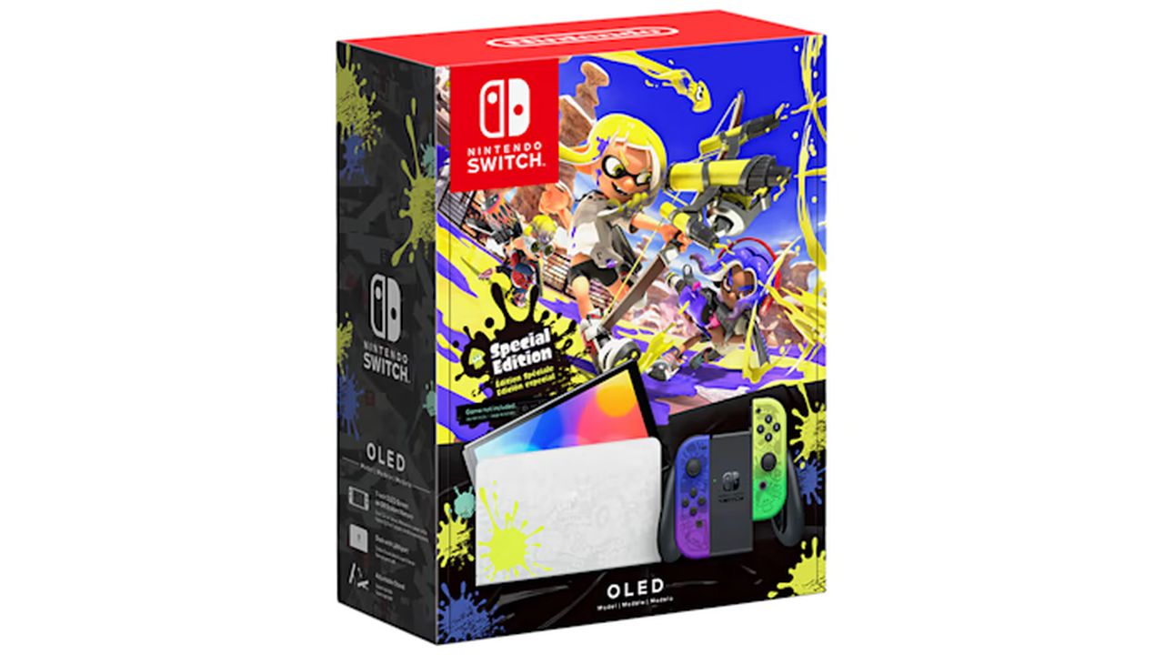 Jak zamówić w przedsprzedaży wersję Splatoon Edition Nintendo Switch OLED Nintendo-Switch-OLED-Splatoon-3-Zamówienie w przedsprzedaży