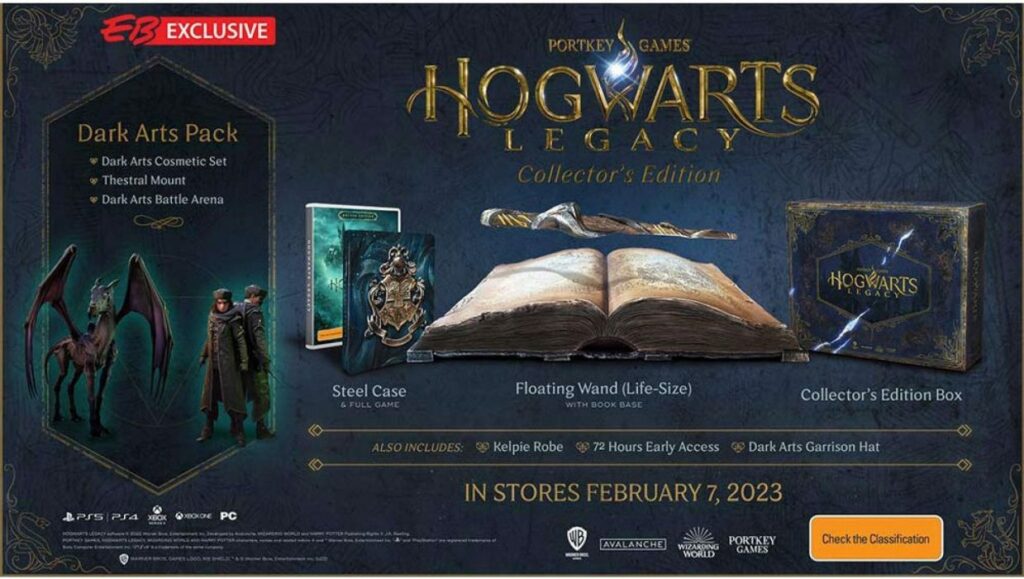 Ujawniono Hogwarts Legacy Collectors Edition Hogwarts Legacy
