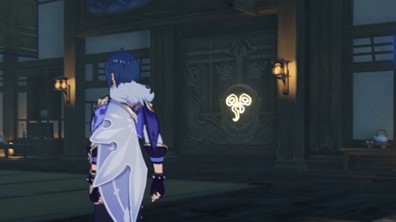 Wpływ na Genshin: jak zbadać dziedziniec daleko w korytarzu genshin-korytarz-uderzenia-1280x717