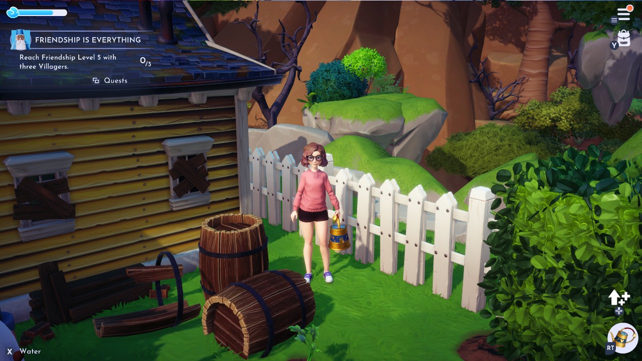 Jak znaleźć wszystkie królewskie narzędzia w Disney Dreamlight Valley: lokalizacje wędki, łopaty, kilofa i konewki Watering-Can-Dreamlight-Valley