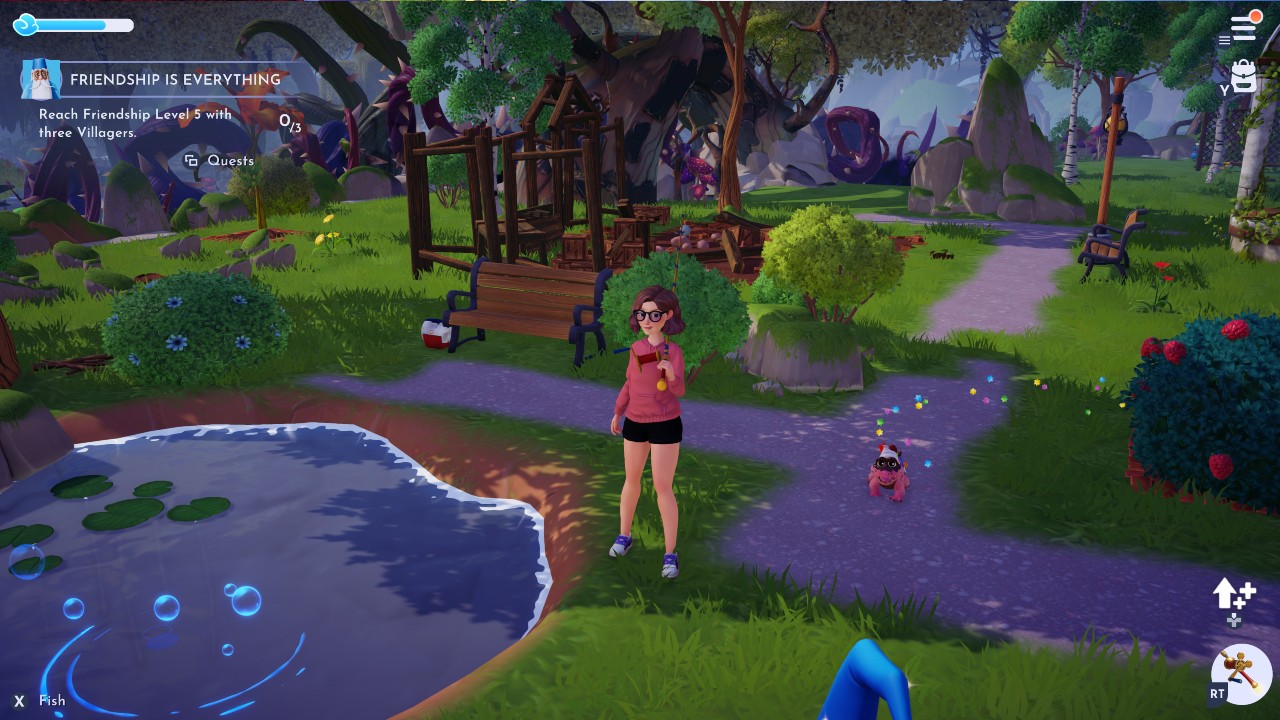 Jak znaleźć wszystkie królewskie narzędzia w Disney Dreamlight Valley: lokalizacje wędki, łopaty, kilofa i konewki Royal-Wędka-Dreamlight-Valley