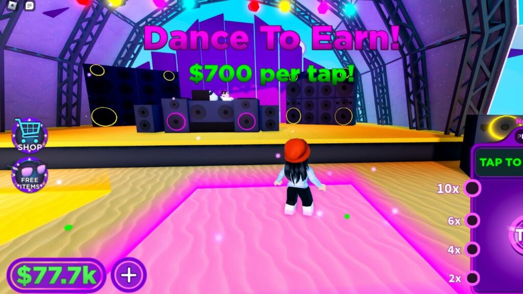 Jak zarobić 500 000 $ Tańcząc na plaży w Roblox Festival Tycoon? Earn-500K-dancing-at-the-beach-in-Roblox-Chainsmokers-Festival-Tycoon