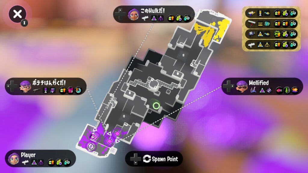 Jak przeskoczyć do innych graczy w Splatoon 3? Splatoon-3-Map-Super-Jump