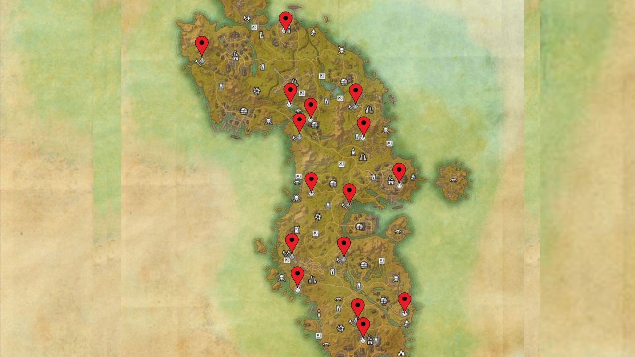 Wszystkie lokalizacje Auridon Skyshard w ESO Auridon-Skyshard-lokalizacje-2