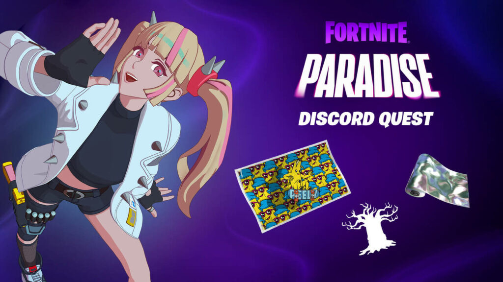 Jak ukończyć i zdobyć wszystkie nagrody w Fortnite Paradise Discord Quest Fortnite-Paradise-Discord-Quest