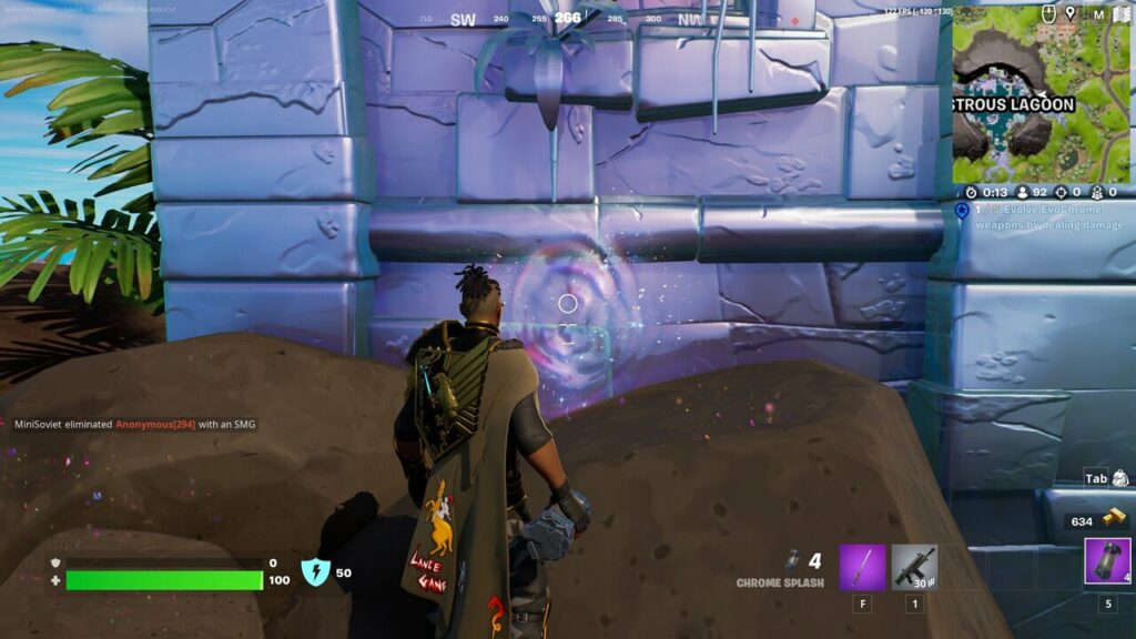 Fortnite-Chrome-Phase-Through-Walls