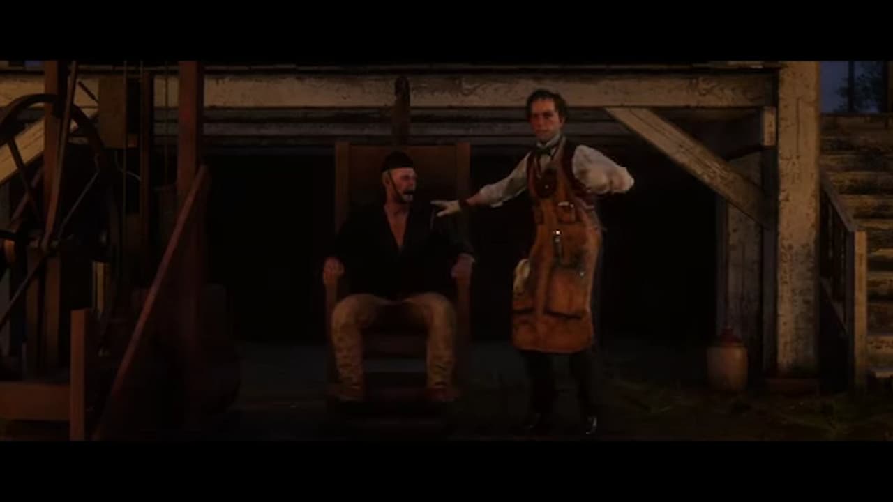 Najlepsze misje dla nieznajomych w Red Dead Redemption 2, rankingowe Red-Dead-Odkupienie-2-Krzesło-elektryczne-Eksperyment-Miłosierdzie-Wiedzy-23-7-zrzut ekranu