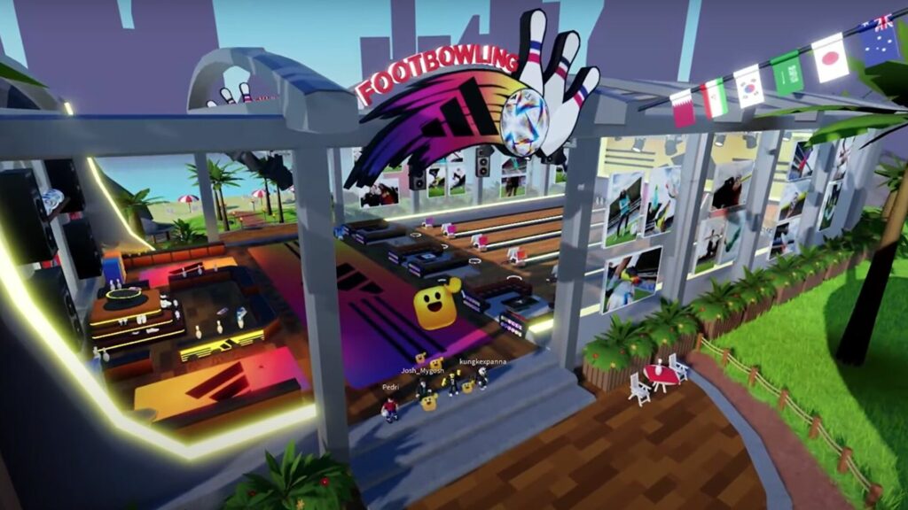 Roblox o tematyce piłkarskiej wydany przez FIFA soccer-themed roblox