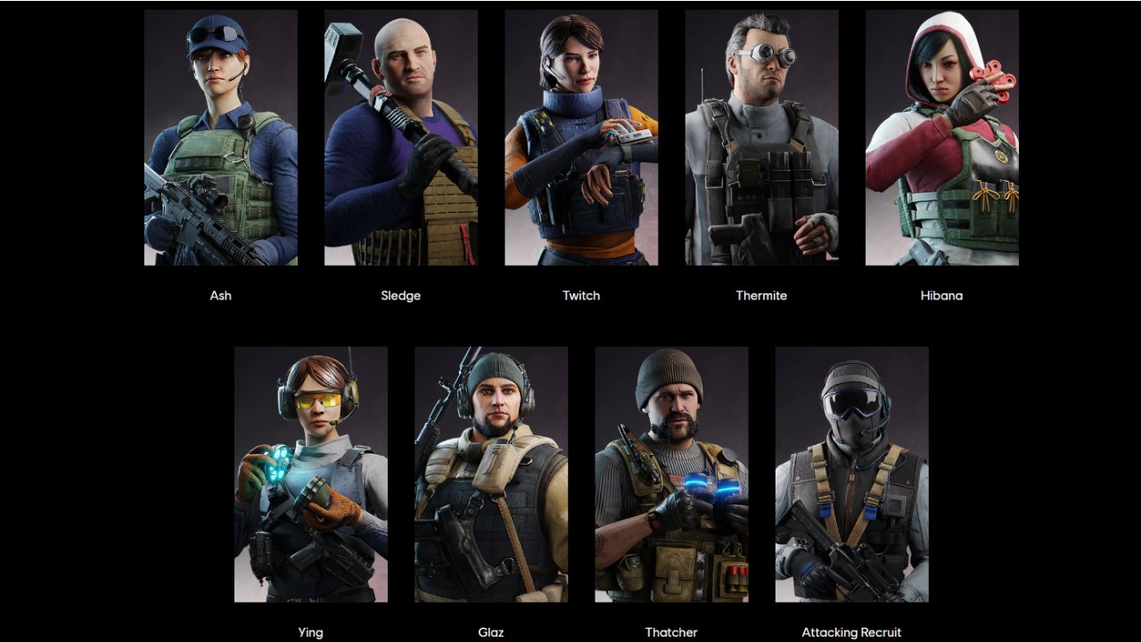 Lista poziomów operatora mobilnego Rainbow Six: wszystkie 16 postaci R6, od najgorszego do najlepszego R6-Atakujący na urządzenia mobilne