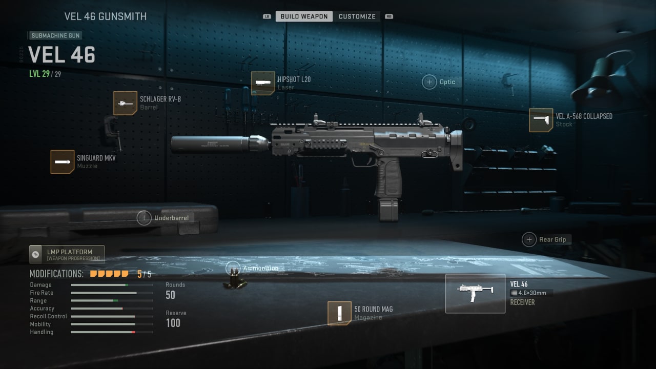 Najlepsza kompilacja VEL 46 MP7 w Modern Warfare 2: Załączniki, wyposażenie i konfiguracja klas Najlepszy-VEL-46