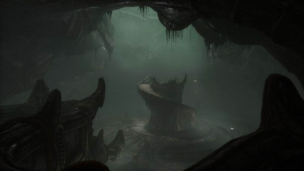 Gdzie iść po otwarciu pierwszych drzwi w Scorn? Scorn-After-First-Door