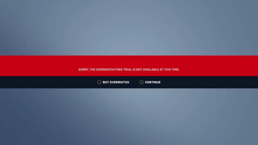 Jak naprawić błąd „Przepraszam, bezpłatna wersja próbna Overwatch nie jest dostępna w tej chwili” w Overwatch 2? Overwatch-2-Free-Trial-not-avaliable-error-code