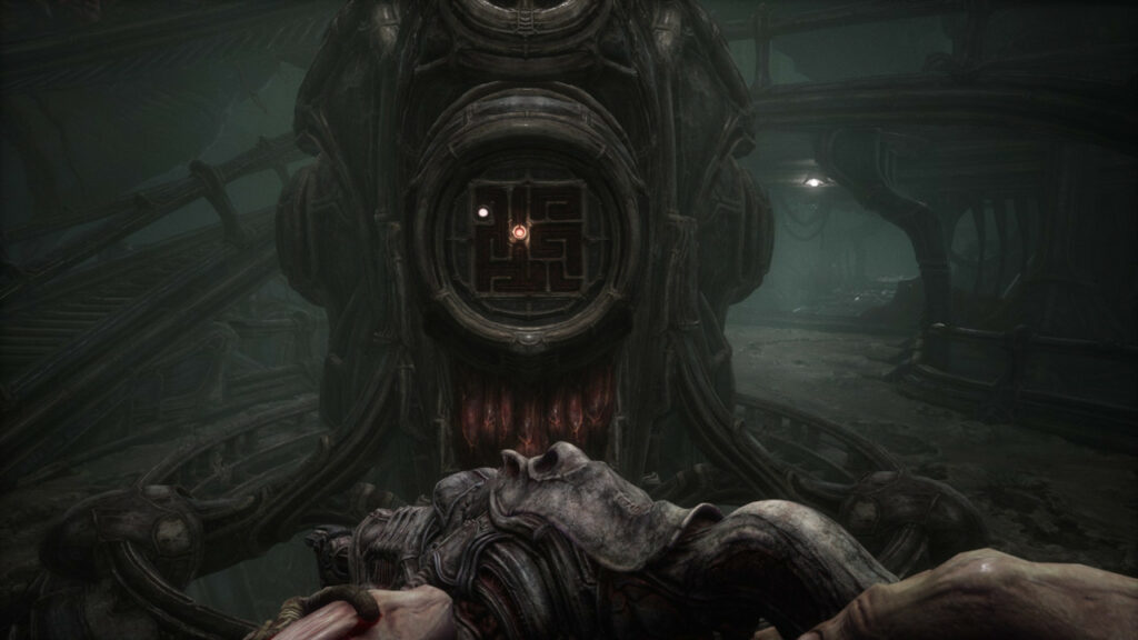 Jak rozwiązać zagadkę labirynt z Aktu 4 w Scorn Scorn-Maze-Puzzle-Act-4