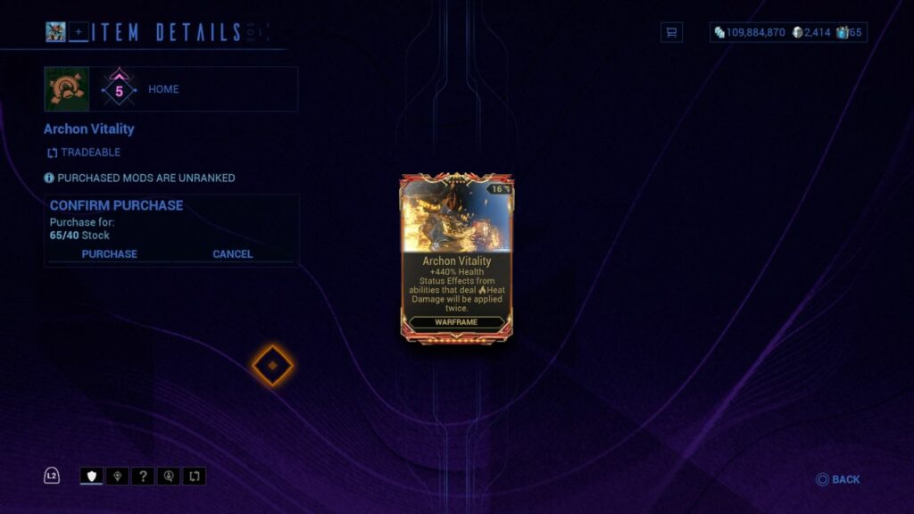 Warframe-Archon-Mods