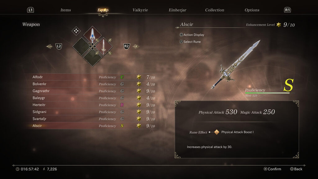 Jak zdobyć wszystkie bronie w Valkyrie Elysium? Valkyrie-Elysium-all-weapons