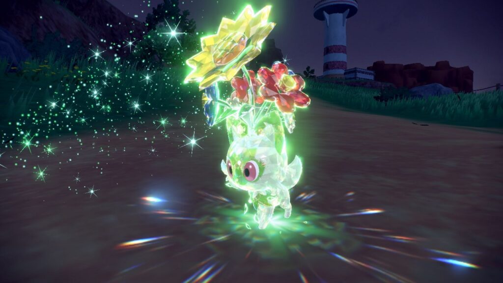 Jak używać Tera Shards w Pokémon Scarlet i Violet? Pokemon-Scarlet-and-Violet-Tera-Type-Screenshot