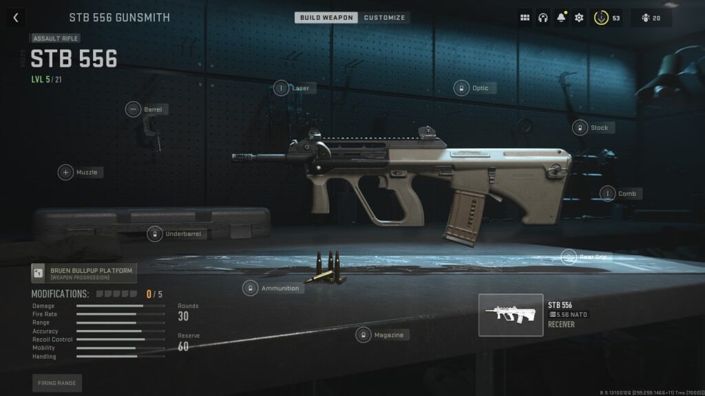 Najlepsze wyposażenie STB 556 Aug Warzone 2: dodatki i konfiguracja klas Modern-Warfare-2-Aug