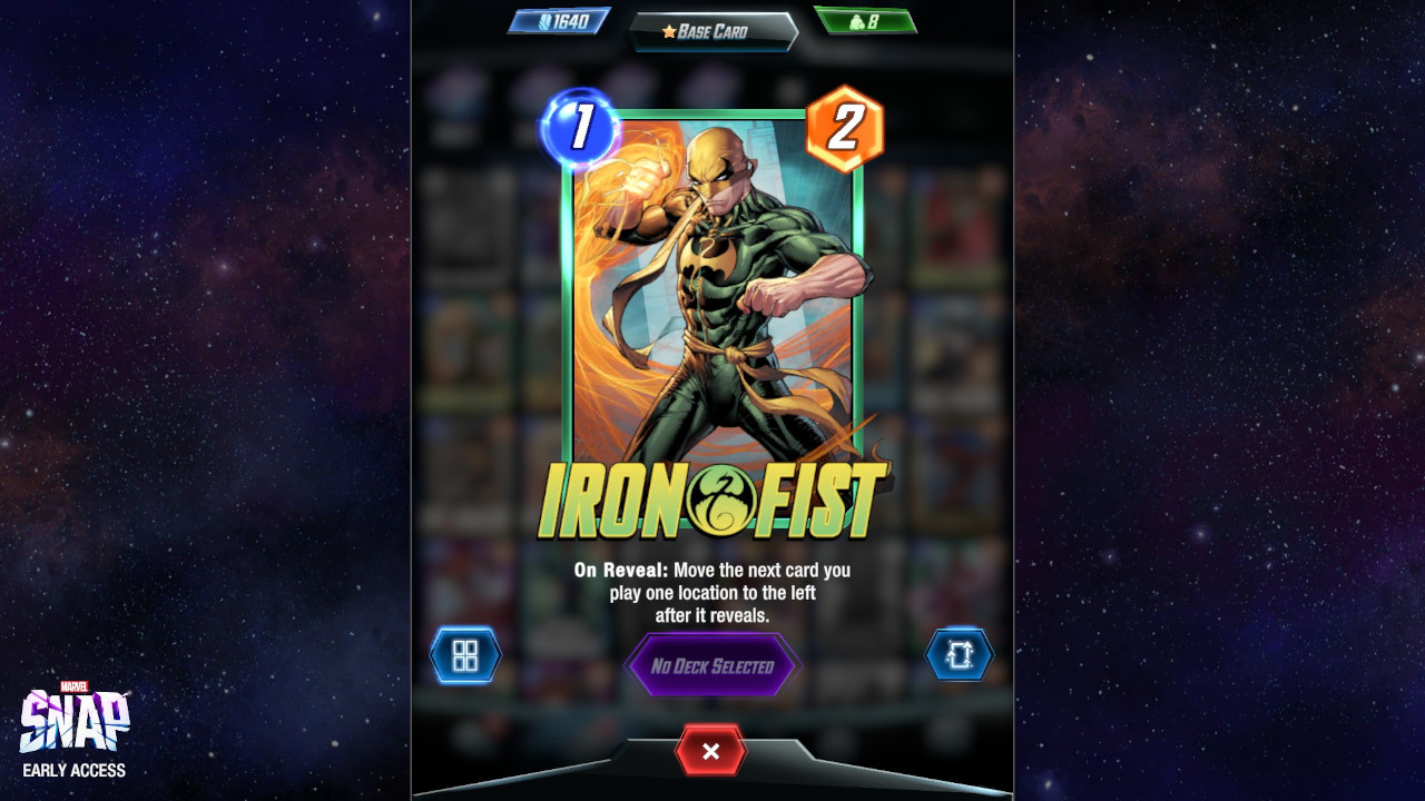 Marvel-Snap-On-Reveal-Żelazna-Pięść