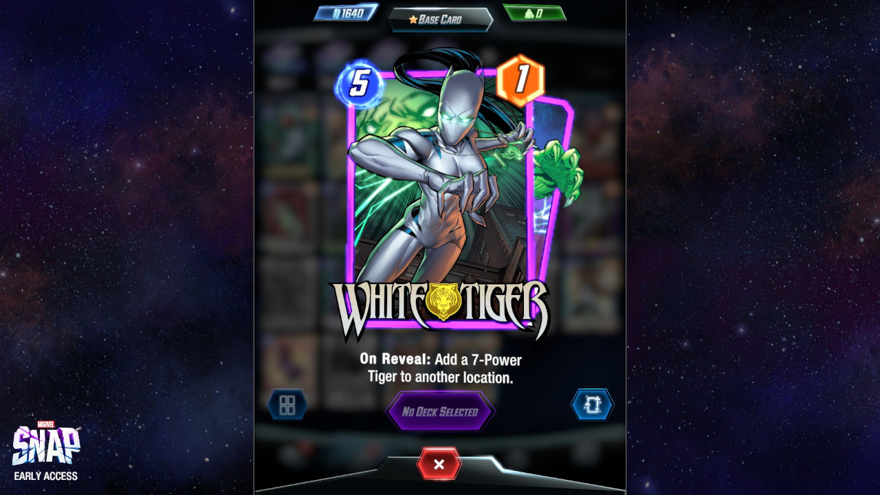 Marvel-Snap-White-Tiger-On-Reveal