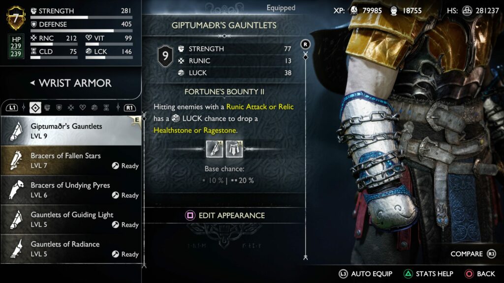 God of War Ragnarok: Jak odblokować transmog dla swojego sprzętu |  Przewodnik po kosmetykach Kratos