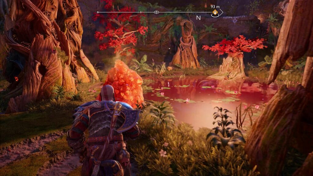God of War Ragnarok: Jak używać kryształowych odłamków |  Przewodnik po studni życzeń