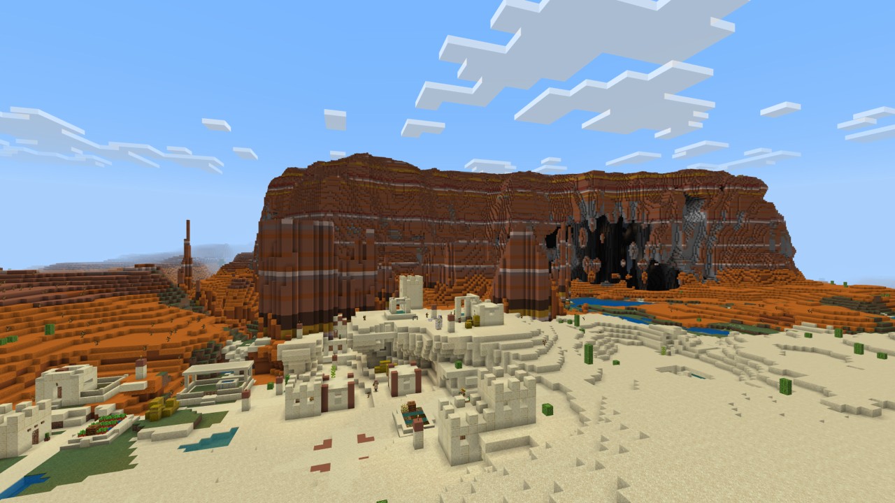 Eroded-Badlands-Minecraft-Seed