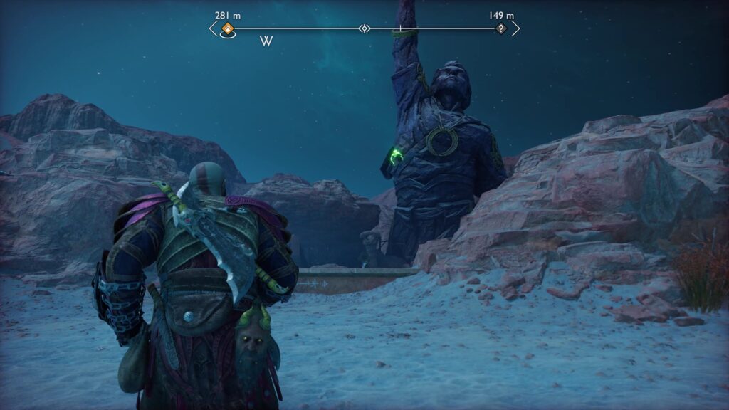 God of War Ragnarok: Zakazane Piaski Przewodnik po ukończeniu 100% |  Wszystkie łaski, kruki, skrzynie, wiedza i artefakty