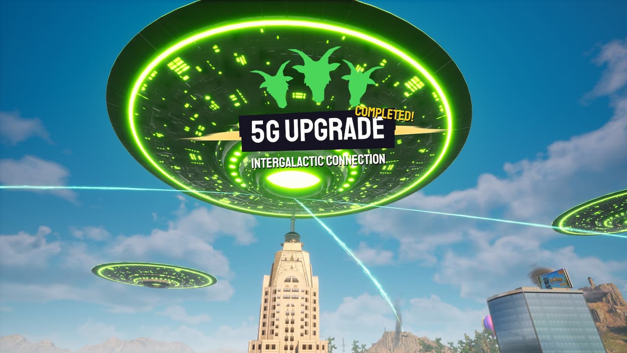 Połączenie międzygalaktyczne 5G