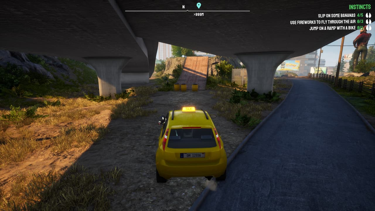 Wszystkie 29 lokalizacji ramp w Goat Simulator 3 Strefa odpoczynku pod autostradą przy cichym wzgórzu