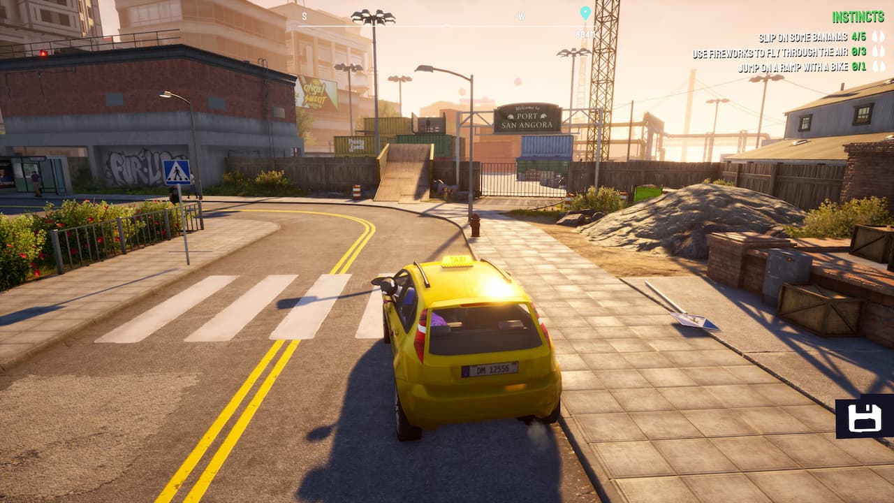 Wszystkie 29 lokalizacji ramp w Goat Simulator 3 Rampa-przy-bramie-do-Port-San-Angora-Również-na-prawo-od-olbrzymiego-kapelusza-wyborczego